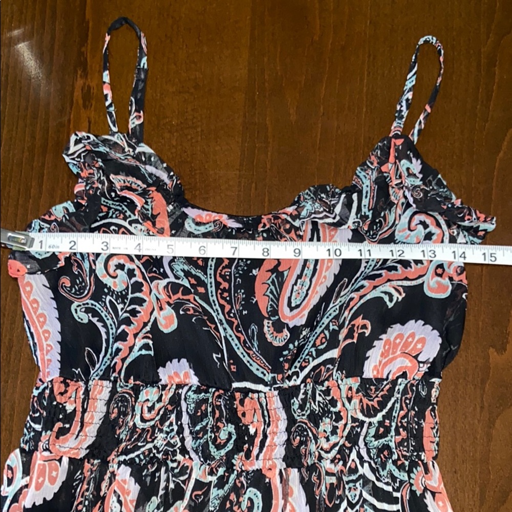 Sale 2/$15* Elegant Paisley Print Dress. Ambience, size S - Picture 7 of 12